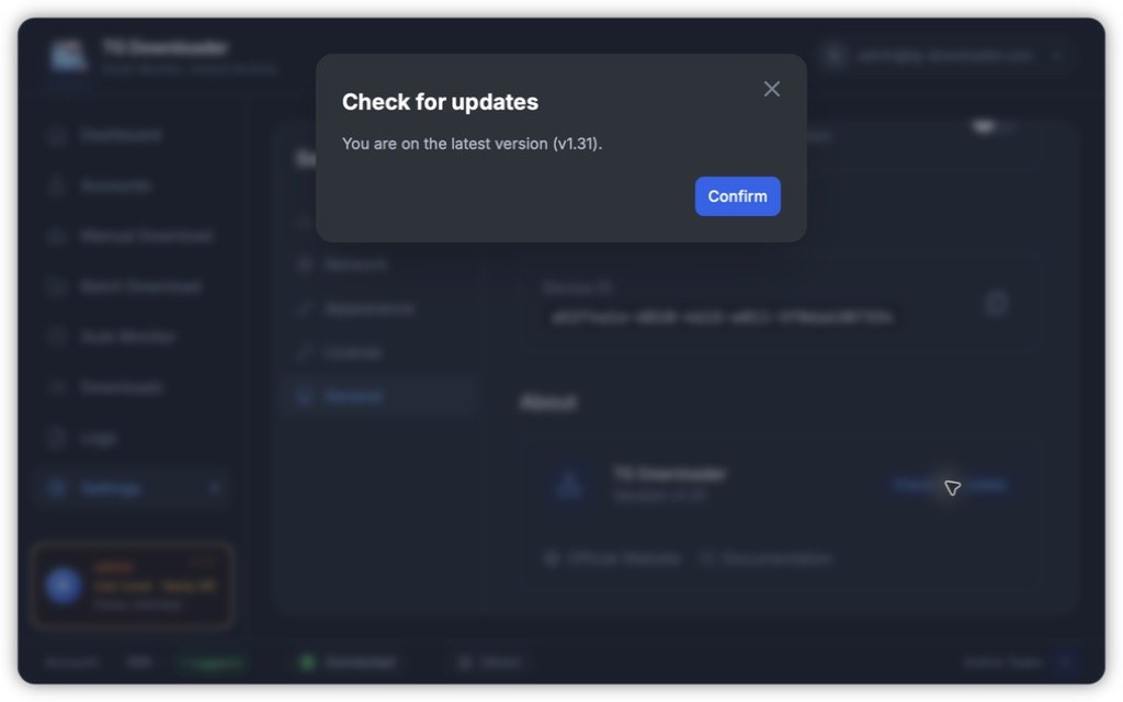 Update available